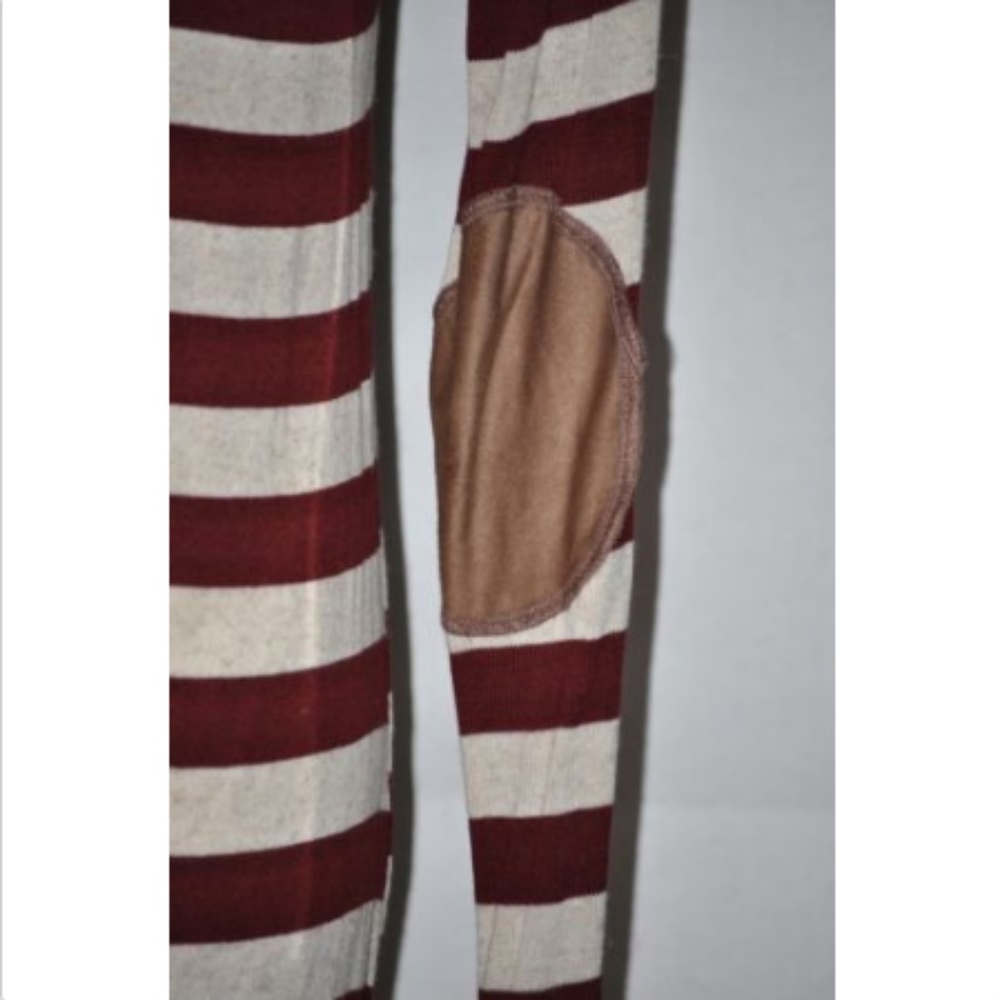 Vanilla Bay Burgundy Beige Cardigan Women's S M L - Picture 3 of 6